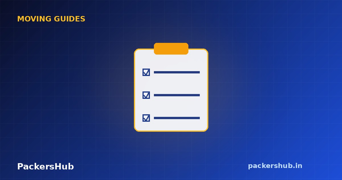Moving Checklist: The Complete Timeline Guide